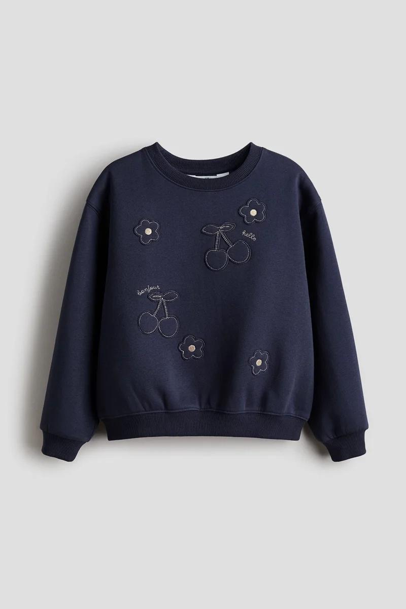 H&M Motif-detail sweatshirt